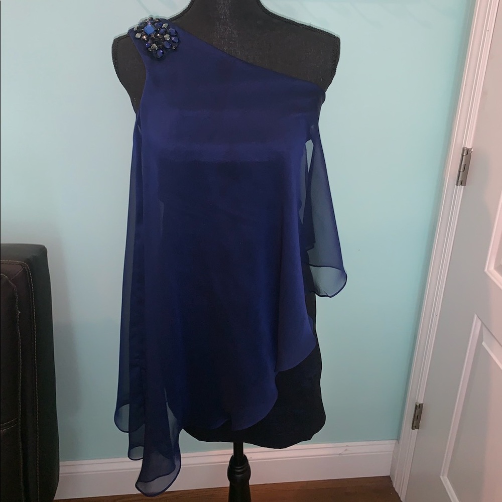 Blue dress